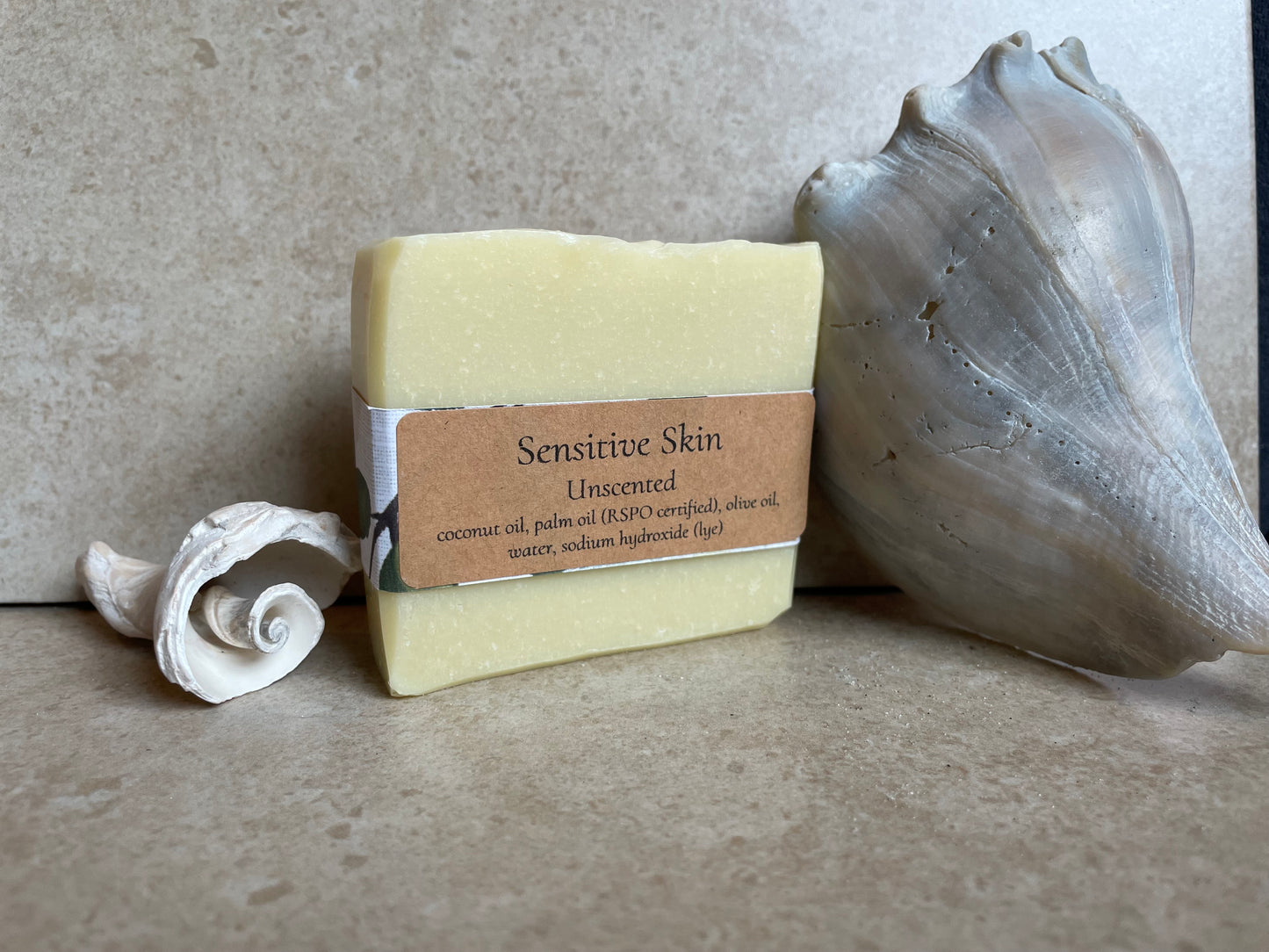 Sensitive skin soap