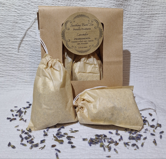 Soothing bath tea