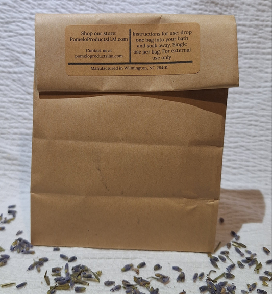 Soothing bath tea