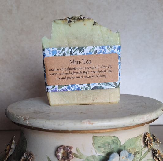 Min-Tea Goat Milk Soap