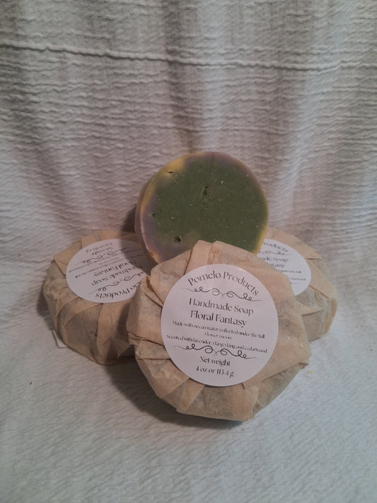 Floral Fantasy Moon Soap
